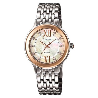 璀璨腕間，時尚之選 卡西歐SHEEN系列SHE-4040SG-7AU女士石英表深度解析