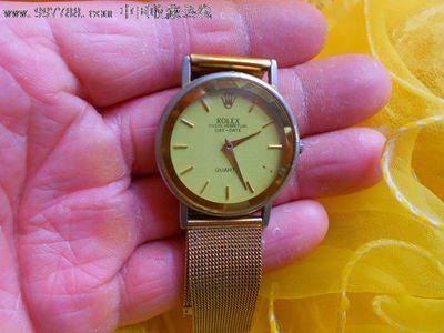 日本產勞力士石英表，價格80元？警惕收藏陷阱